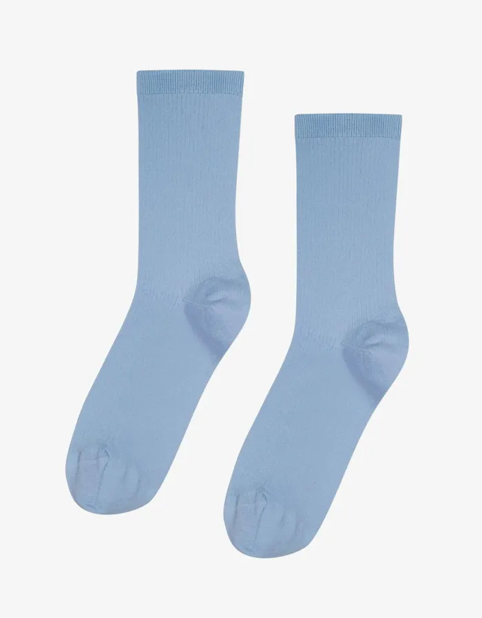 Colorful Standard Organic Socks Classic Organic Sock 8211 Steel Blue 8211 Women