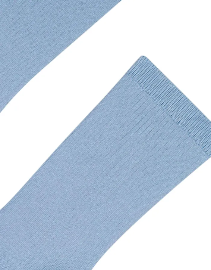 Colorful Standard Organic Socks Classic Organic Sock 8211 Steel Blue 8211 Women