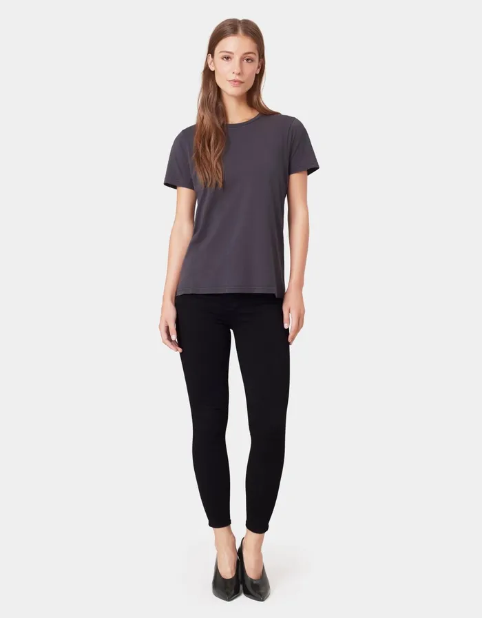 Colorful Standard Organic TShirt Light Organic Tee 8211 Lava Grey 8211 Women