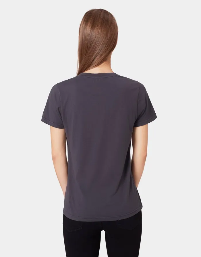 Colorful Standard Organic TShirt Light Organic Tee 8211 Lava Grey 8211 Women