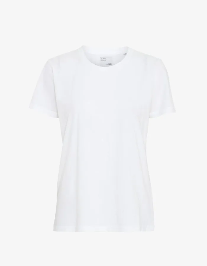 Colorful Standard Organic TShirt Light Organic Tee 8211 Optical White 8211 Women