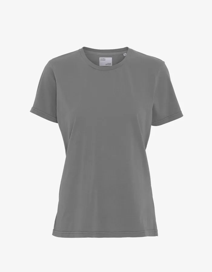 Colorful Standard Organic TShirt Light Organic Tee 8211 Storm Grey 8211 Women