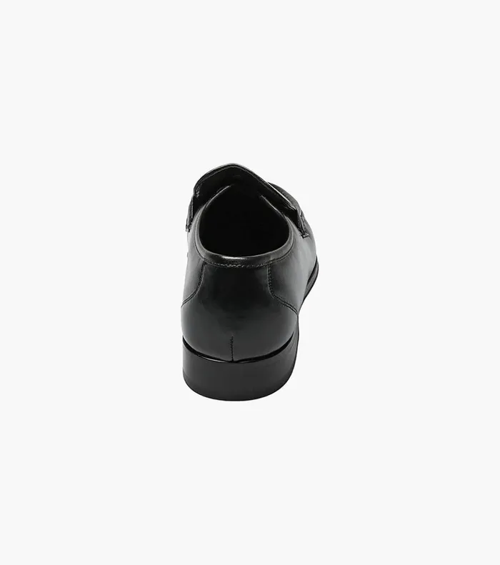 Como Moc Toe Strap Loafer Black Men Florsheim Dress Shoes