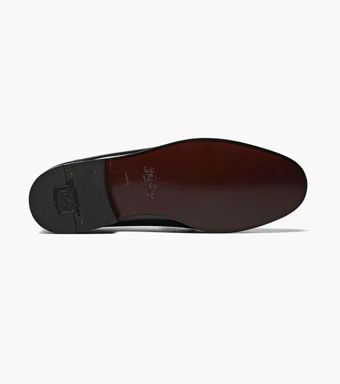 Como Moc Toe Strap Loafer Black Men Florsheim Dress Shoes