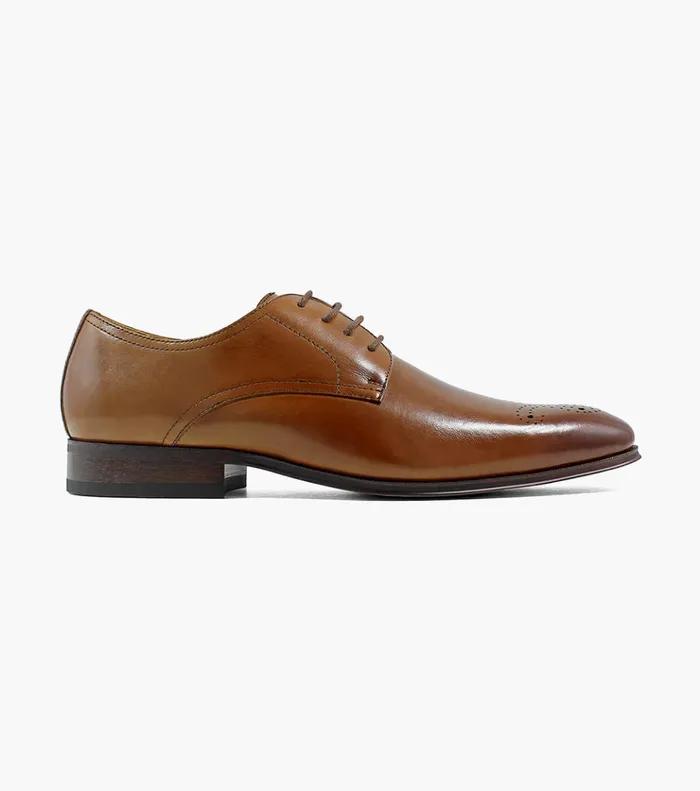 Corbetta Medallion Toe Oxford Scotch Men Florsheim Dress Shoes
