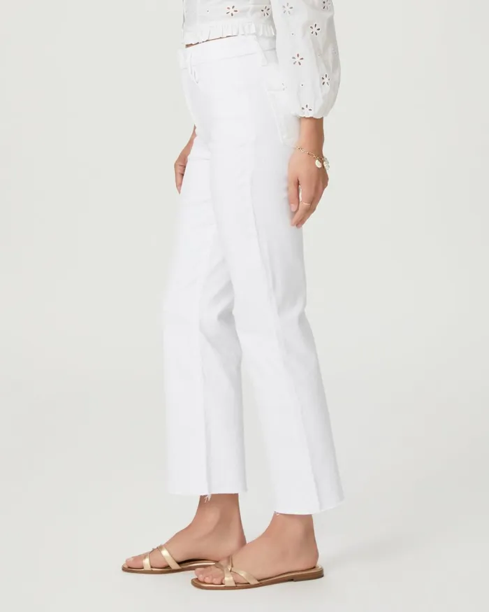 Courtney Flare Jean 8211 Crisp White Women PAIGE Flare Courtney Flare Jean 8211 Crisp White Women PAIGE Flare