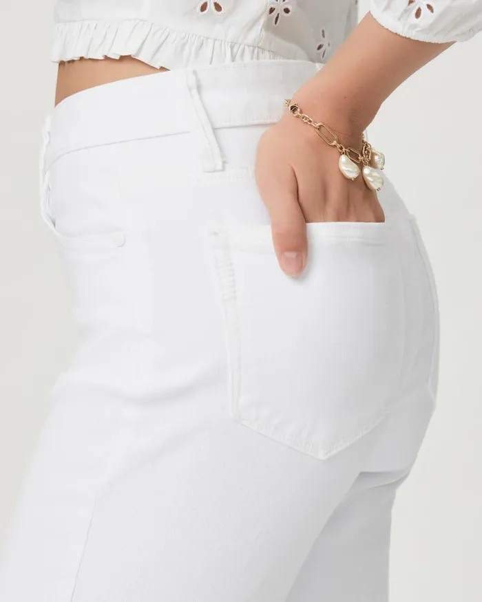 Courtney Flare Jean 8211 Crisp White Women PAIGE Flare Courtney Flare Jean 8211 Crisp White Women PAIGE Flare