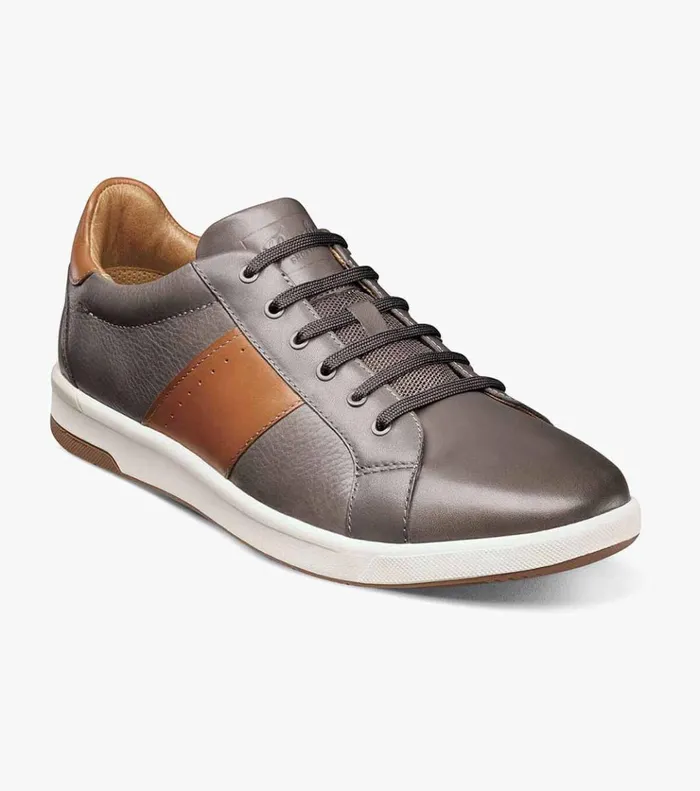 Crossover Lace To Toe Sneaker Gray Men Florsheim Casual Shoes