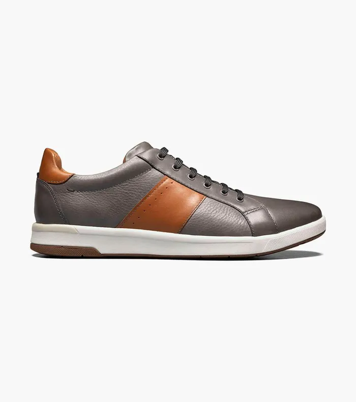 Crossover Lace To Toe Sneaker Gray Men Florsheim Casual Shoes