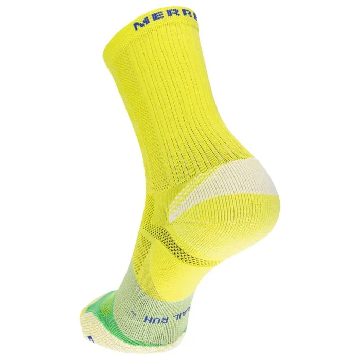 Cushion Trail Runner Crew Sock Light Yellow MenWomen Merrell Socks