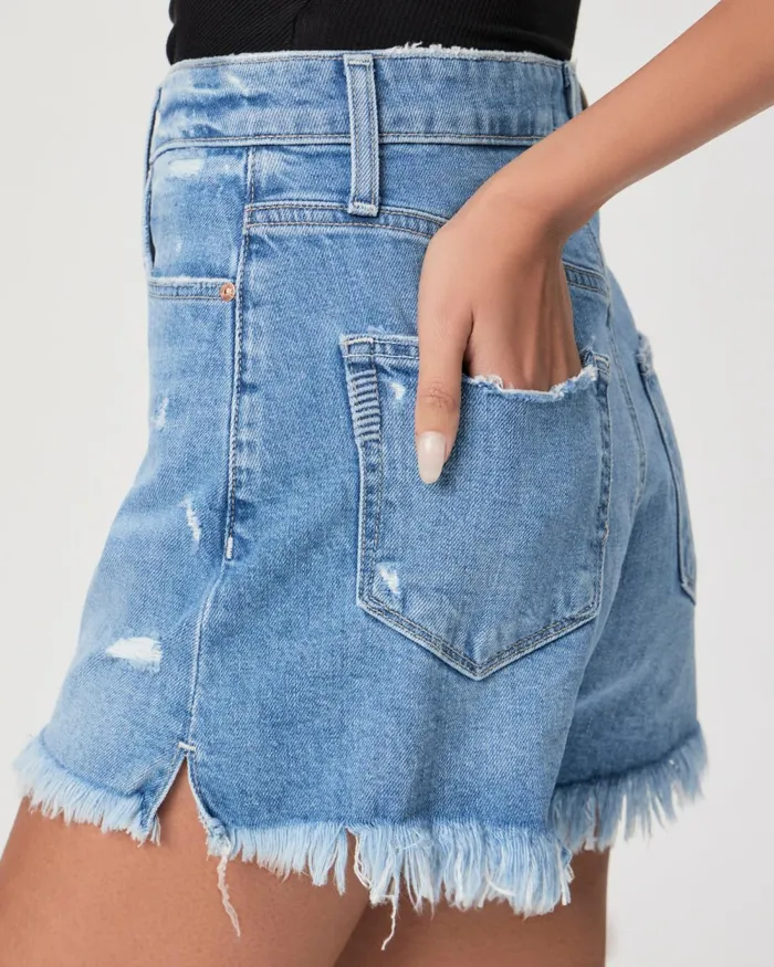 Dani Short 8211 Merci Destructed Women PAIGE Shorts Dani Short 8211 Merci Destructed Women PAIGE Shorts