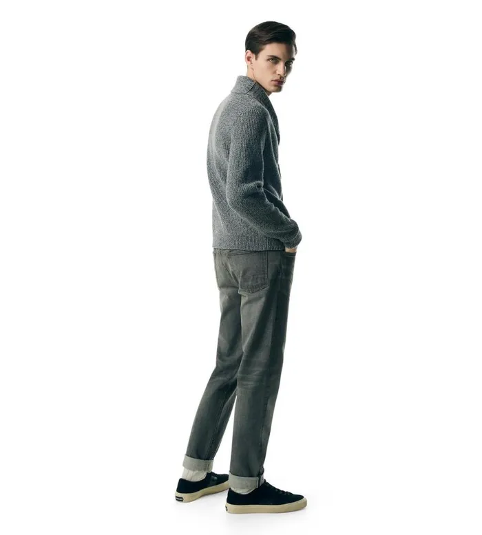 Denim Men TOM FORD SELVEDGE SLIM FIT DENIM Grey Highlow Denim Men TOM FORD SELVEDGE SLIM FIT DENIM Grey Highlow