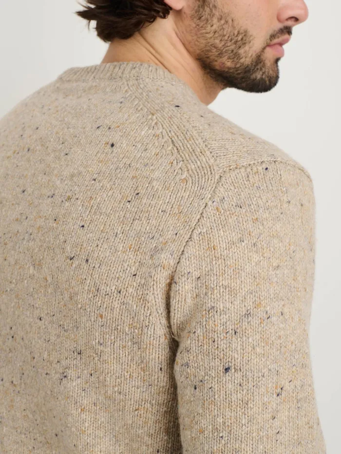 Donegal Crewneck Sweater Oatmeal Women Alex Mill Sweaters