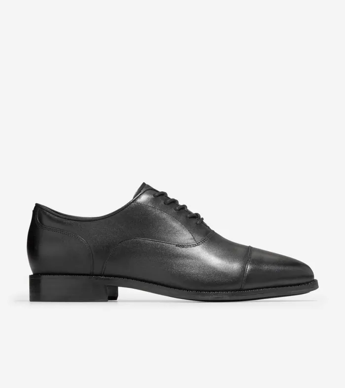 Dress Shoes Men Cole Haan Broadway Cap Toe Oxford Black