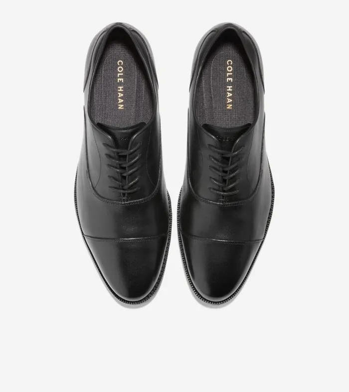 Dress Shoes Men Cole Haan Broadway Cap Toe Oxford Black