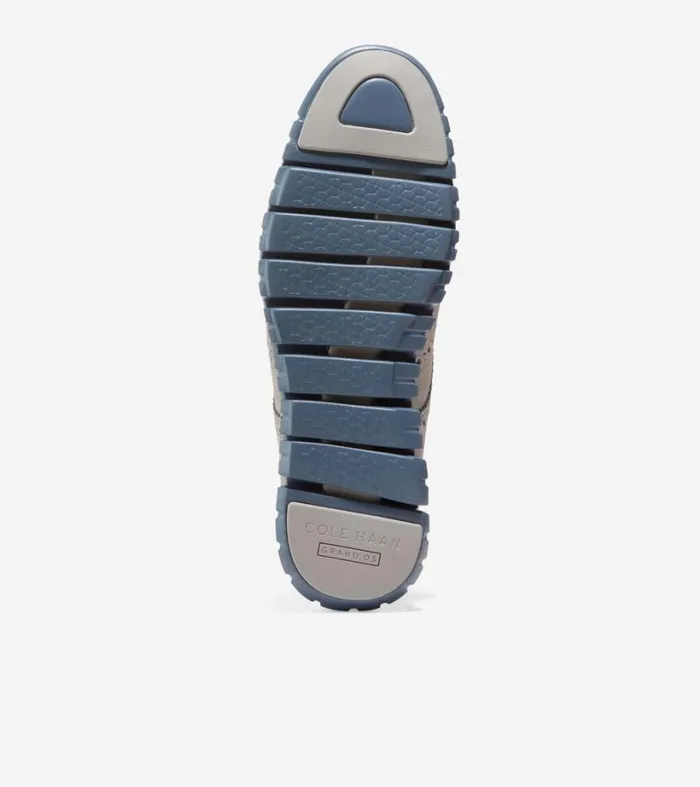 Dress Shoes Men Cole Haan ZERGRAND Wingtip Oxford Harbor Mistblue