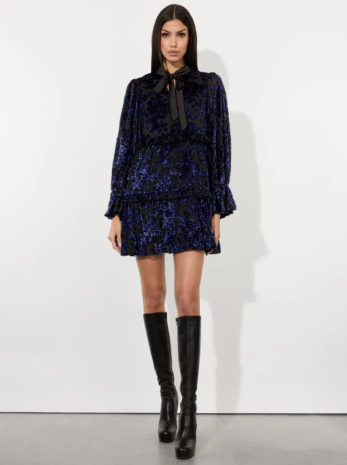 Dresses Women Alice Olivia Moranne Tunic Dress Midnight Blue