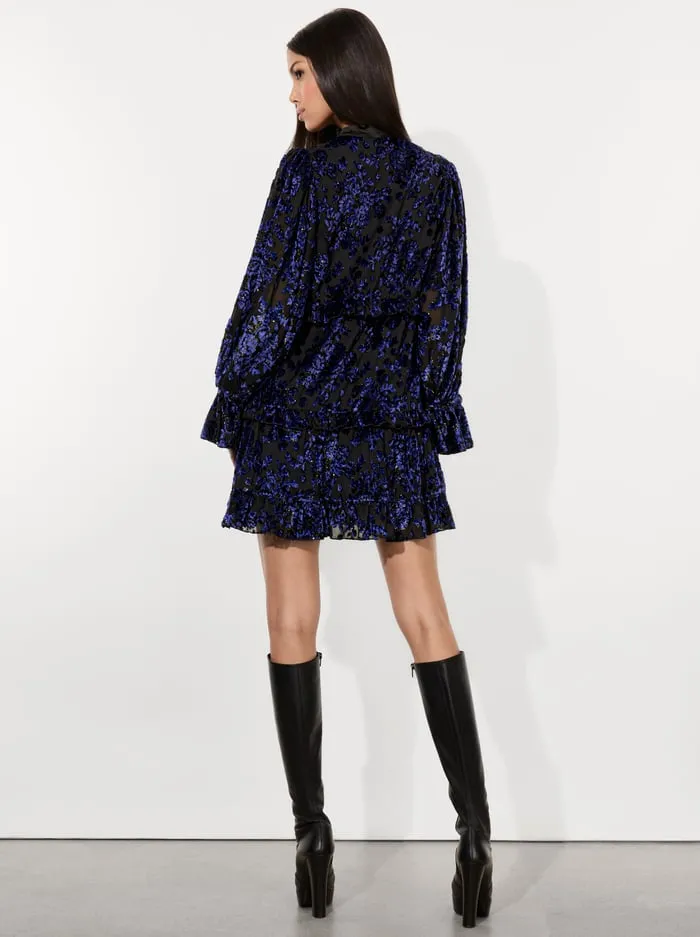 Dresses Women Alice Olivia Moranne Tunic Dress Midnight Blue