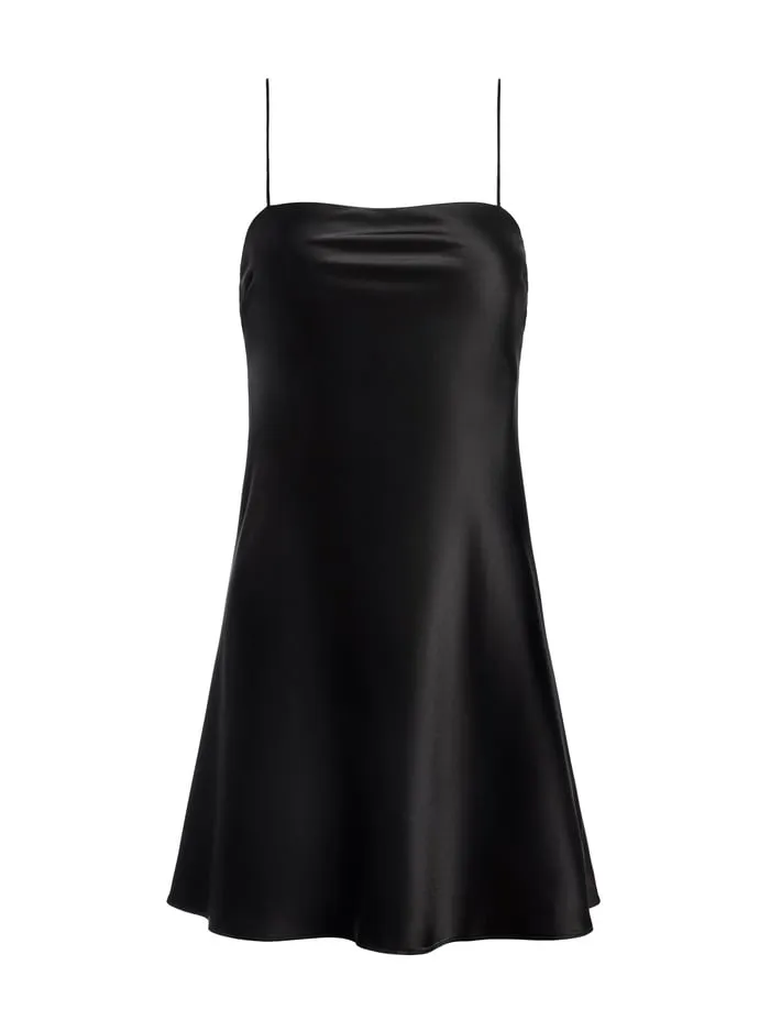 Dresses Women Alice Olivia Noelie Cowl Back Dress Blackoff White