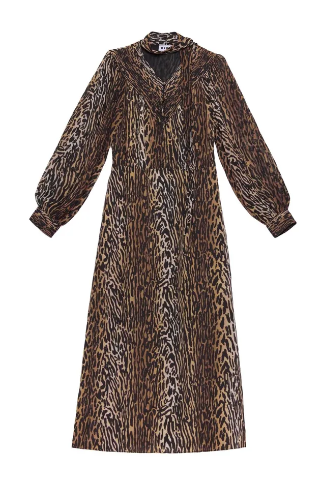 Dresses Women RIXO Bette Bohemia Leopard Dresses Women RIXO Bette Bohemia Leopard