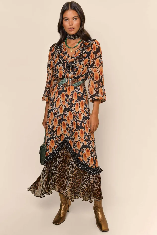 Dresses Women RIXO Jaida Sienna Starlet Mix