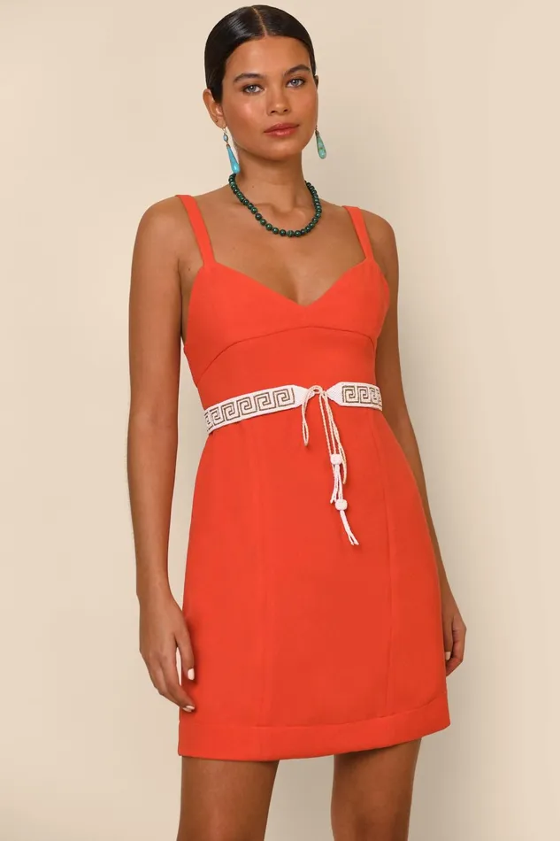 Dresses Women RIXO Zeena Red