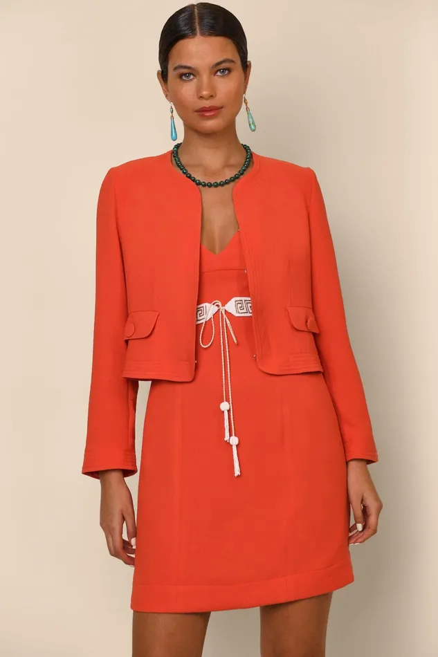 Dresses Women RIXO Zeena Red
