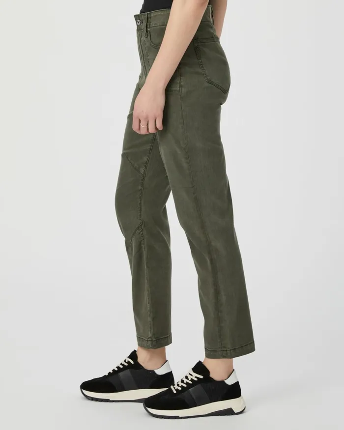 Drew Straight Pant 8211 Forester Green Women PAIGE Pants Drew Straight Pant 8211 Forester Green Women PAIGE Pants
