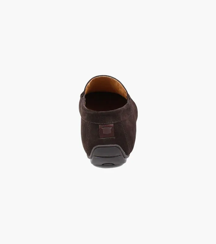 Dubino Moc Toe Venetian Slip On Chocolate Men Florsheim Dress Shoes