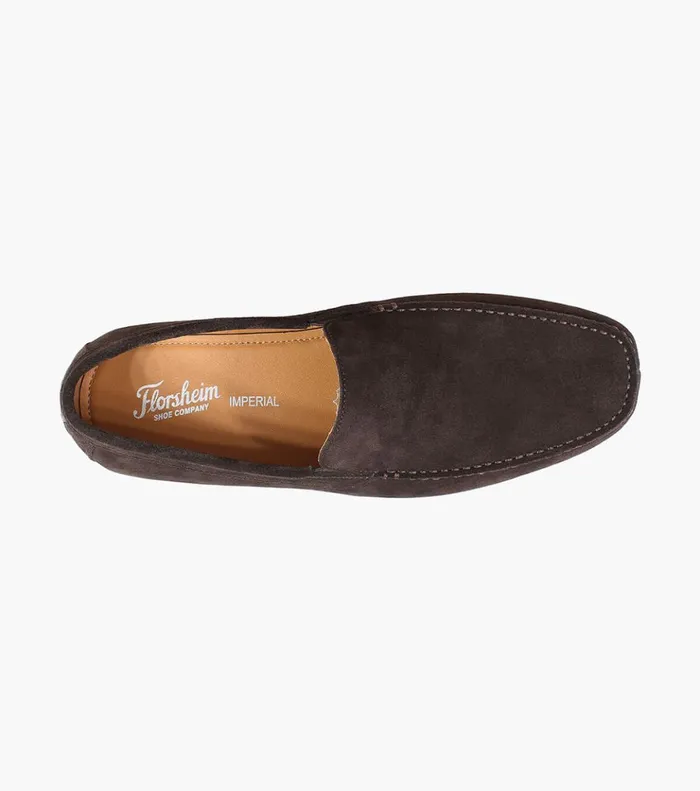 Dubino Moc Toe Venetian Slip On Chocolate Men Florsheim Dress Shoes