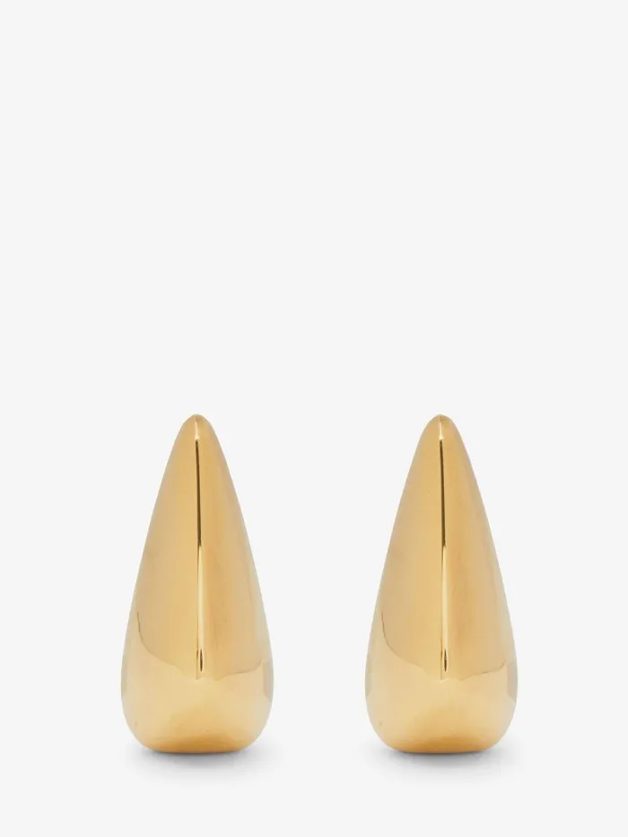 Earrings Women Alexander McQueen Claw Earrings Antique Gold