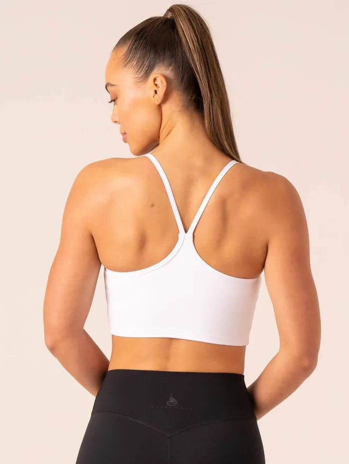 Embody Compression Tank Bra 8211 White Women Ryderwear Tanks