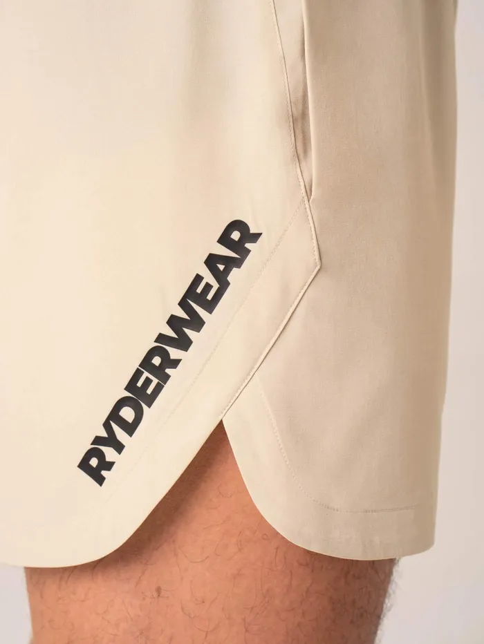 Emerge Training Short 8211 Sand Men Ryderwear Gym Shorts