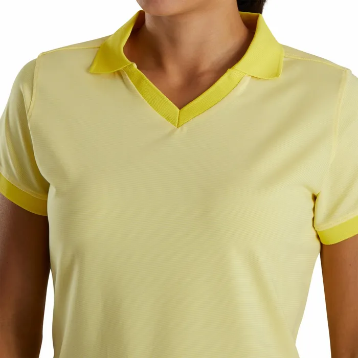End On End Open Collar Women Women FootJoy Shirts