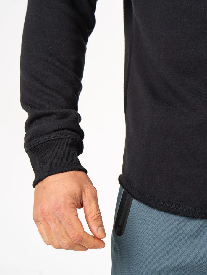 Energy Crew Neck 8211 Black Men Ryderwear Sweaters and Hoodies
