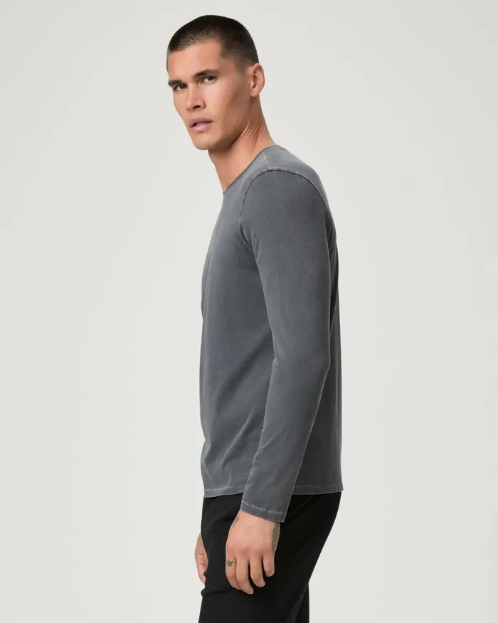 Enzo Tee 8211 Vintage Carbon Men PAIGE Tees Enzo Tee 8211 Vintage Carbon Men PAIGE Tees