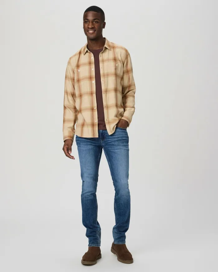 Everett Shirt 8211 Almond Dune Men PAIGE Shirts Everett Shirt 8211 Almond Dune Men PAIGE Shirts