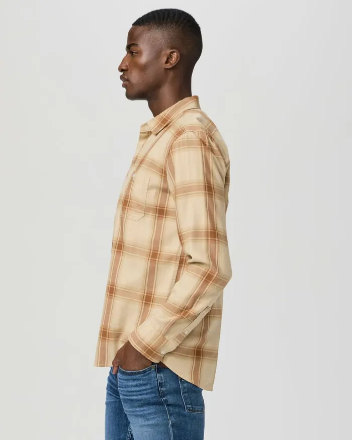 Everett Shirt 8211 Almond Dune Men PAIGE Shirts Everett Shirt 8211 Almond Dune Men PAIGE Shirts