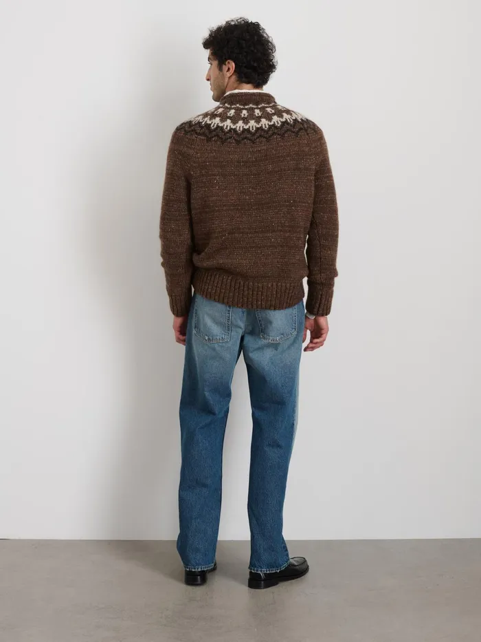 Fair Isle Rollneck Sweater Men Alex Mill Sweaters Sweatshirts Fair Isle Rollneck Sweater Men Alex Mill Sweaters Sweatshirts