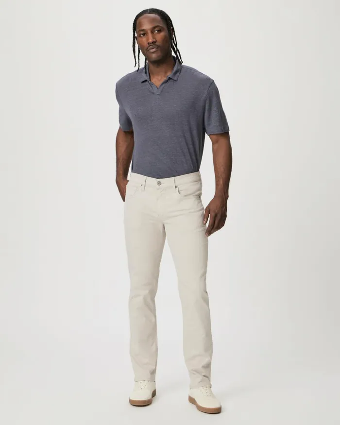 Federal Slim Straight Pant 8211 Fresh Oyster Twill Men PAIGE Denim