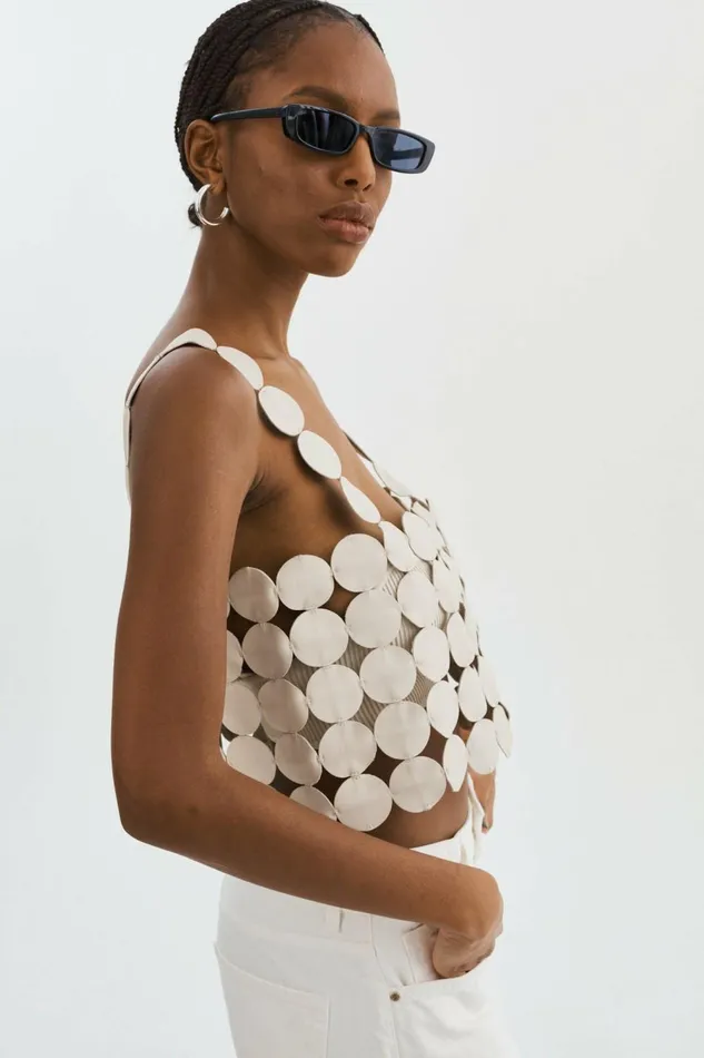 Finley MultiCircle Top Bone Women Lamarque TOPS