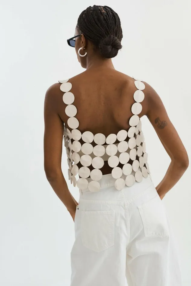 Finley MultiCircle Top Bone Women Lamarque TOPS