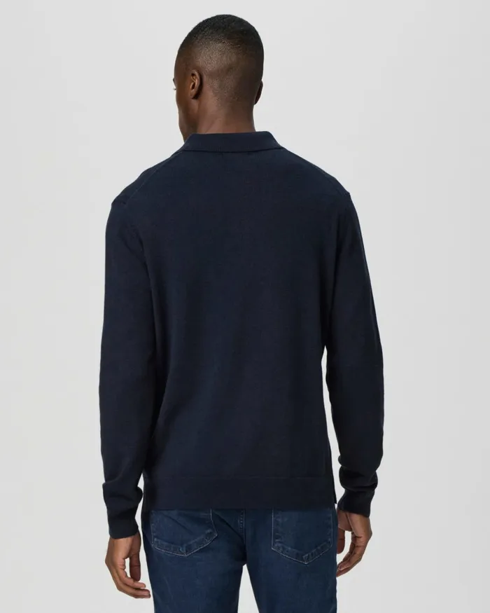 Finsbury Sweater Polo 8211 Deep Anchor Men PAIGE Sweaters and Sweatshirts Finsbury Sweater Polo 8211 Deep Anchor Men PAIGE Sweaters and Sweatshirts