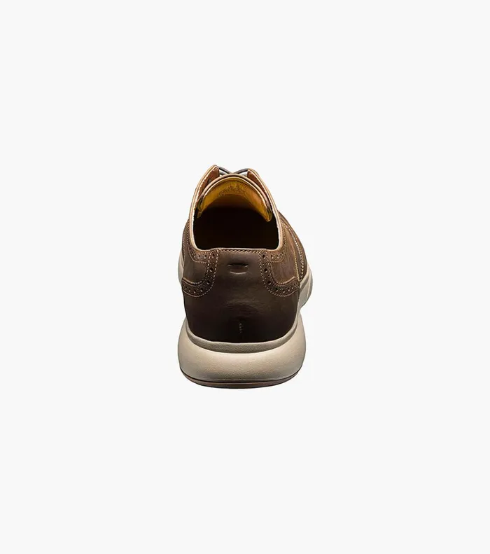 Flair Wingtip Oxford Brown Ch Men Florsheim Dress Shoes