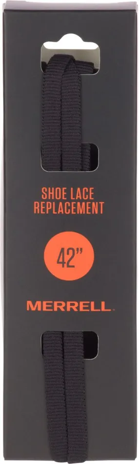 Flat Shoe Laces Black MenWomen Merrell Shoe Care