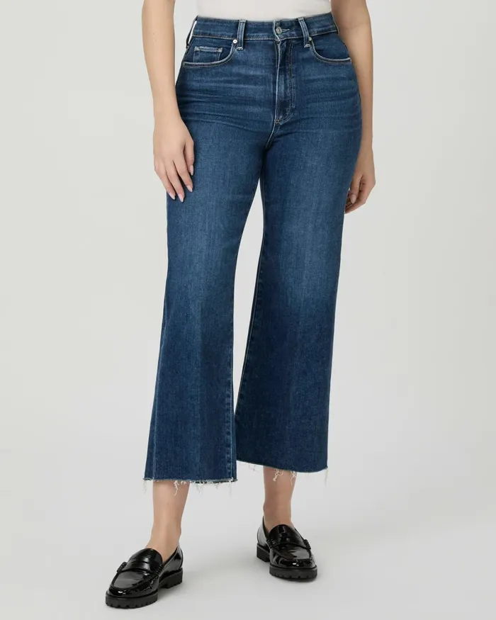 Flaunt Denim Spotlight Wide Leg Jean 8211 Vignette Women PAIGE Denim