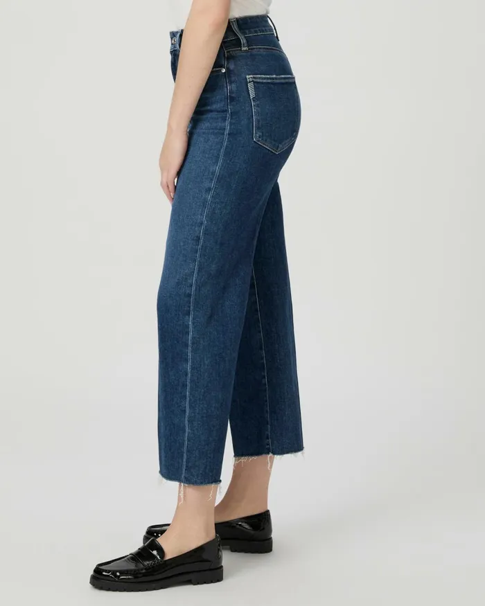 Flaunt Denim Spotlight Wide Leg Jean 8211 Vignette Women PAIGE Denim