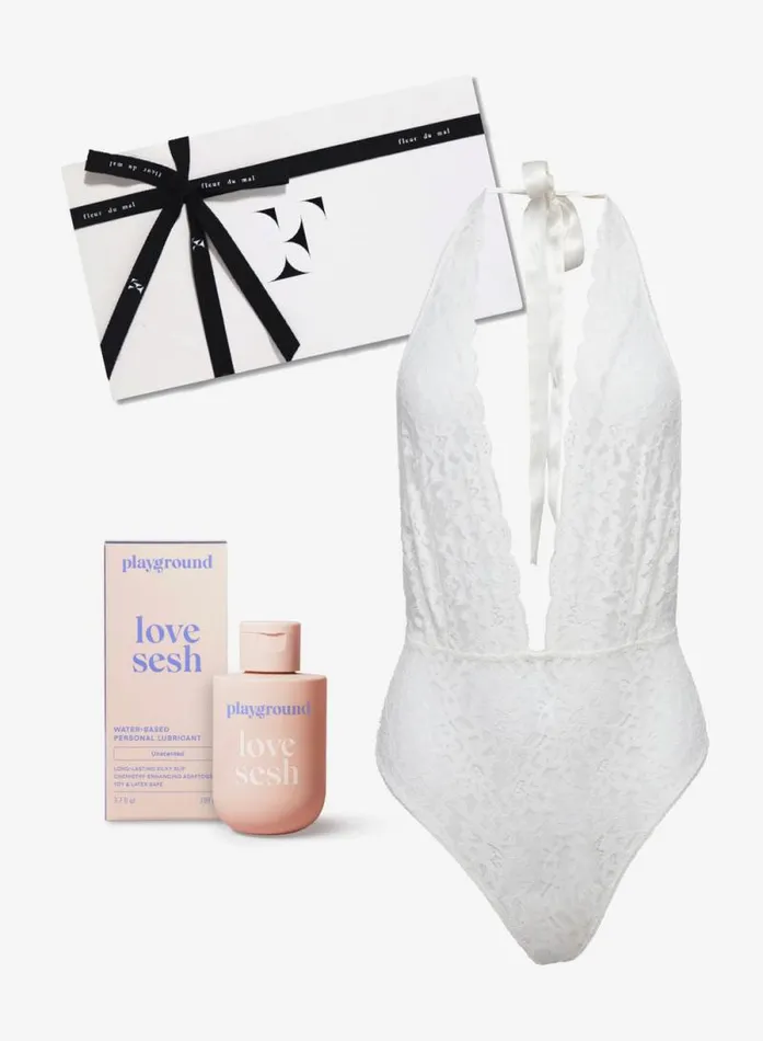 Fleur Du Mal Bridal Honeymoon Gift Set Ivory 8211 Women