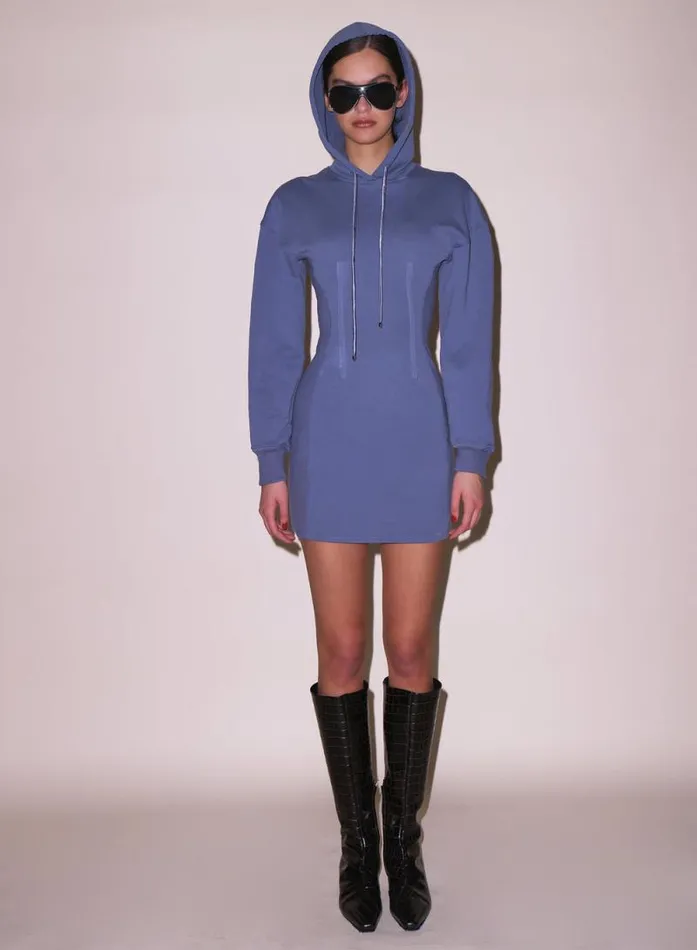 Fleur Du Mal Dresses Hoodie Corset Dress Storm 8211 Women Fleur Du Mal Dresses Hoodie Corset Dress Storm 8211 Women