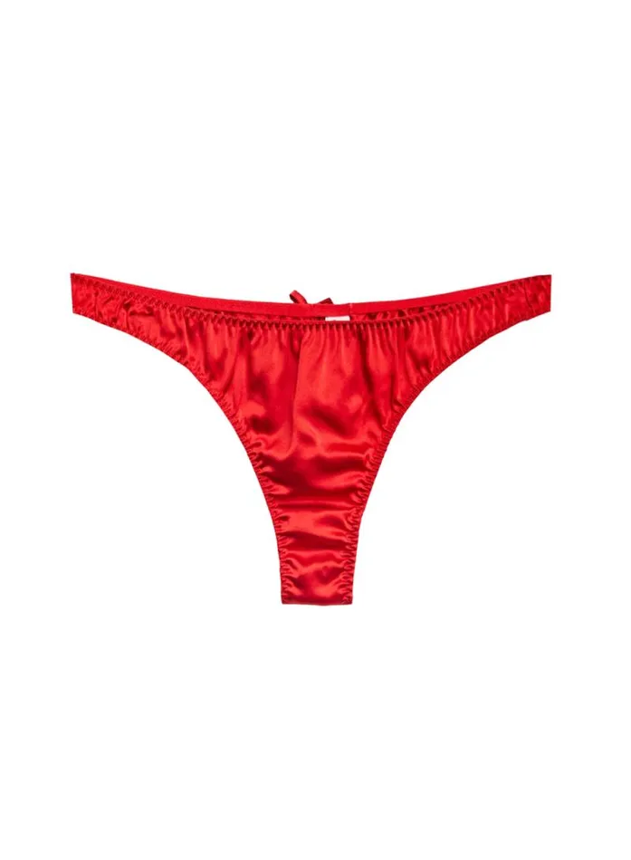 Fleur Du Mal Pleasure Luxe Thong 8211 Women Fleur Du Mal Pleasure Luxe Thong 8211 Women